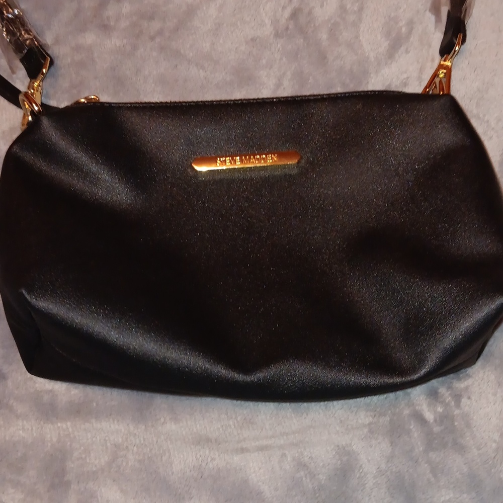 Steve Madden Black Crossbody Purse
